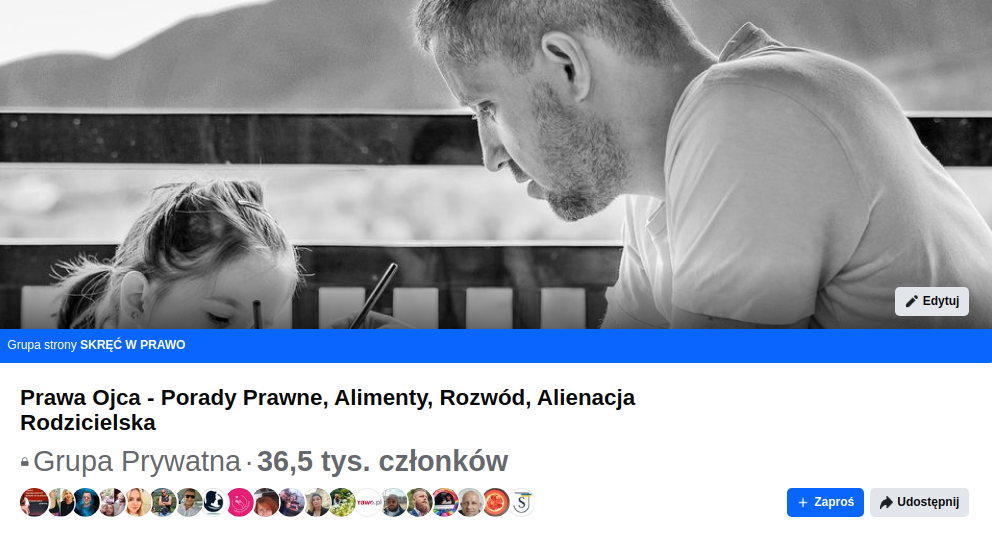 Facebook Formum Prawa Ojca - Porady Prawne, Alimenty, Rozwód, Alienacja Rodzicielska