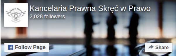 Facebook page SKRĘĆ W PRAWO